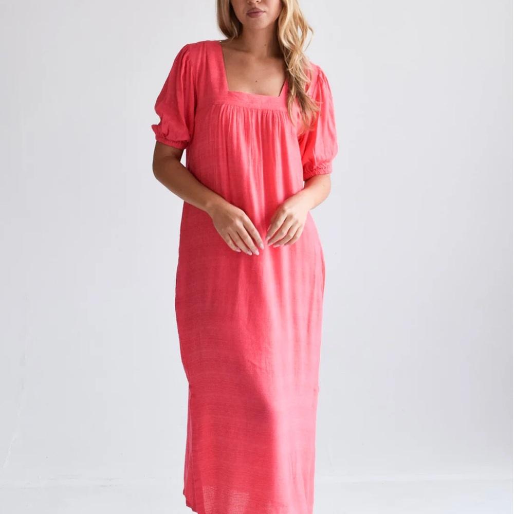 Never A Wallflower Square Neck Maxi Dress